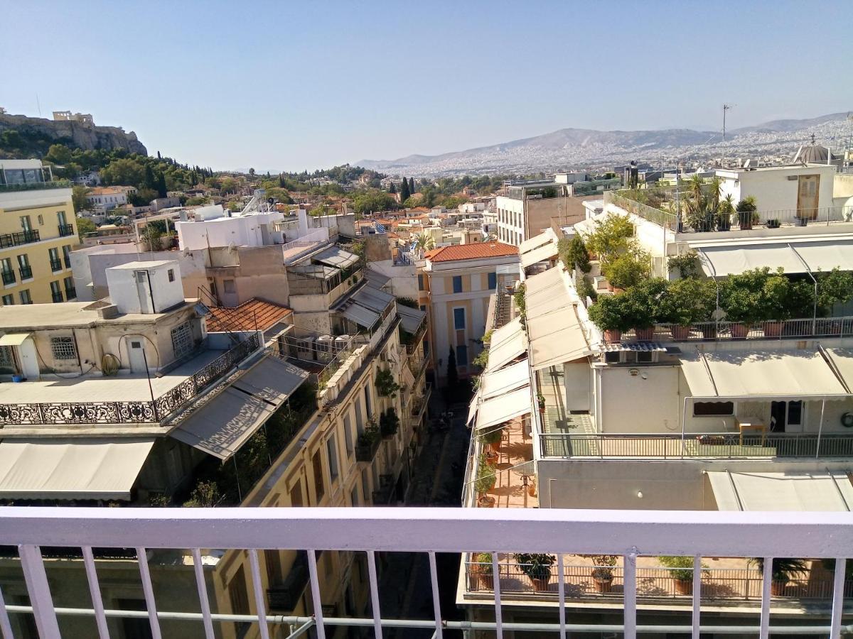 Unique Location With Rooftop View Atene Esterno foto