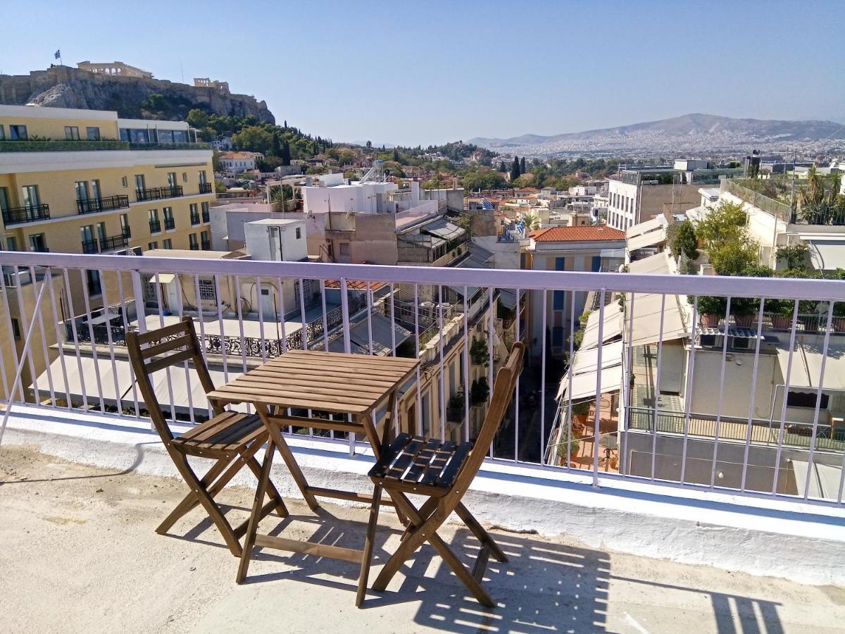 Unique Location With Rooftop View Atene Esterno foto